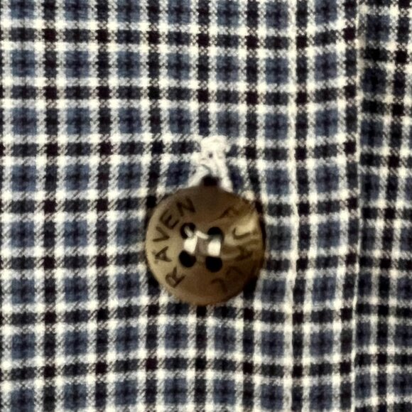 Fjallraven Men's Button Front Short Sleeve Checked Shirt, Size Medium - Picture 5 of 9